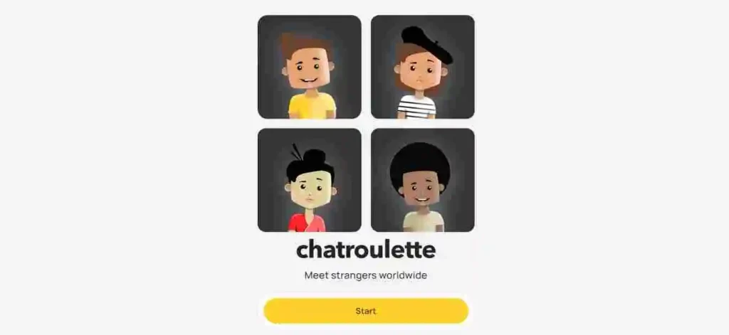 Chatroulette is alternative for omegle on android