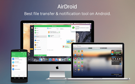 AirDroid is a versatile application that provides extensive features beyond basic Android mirroring.